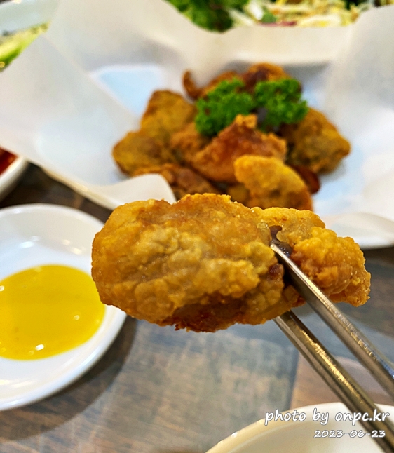 주왕산 청송달기약수 닭코스요리 신동양식당
