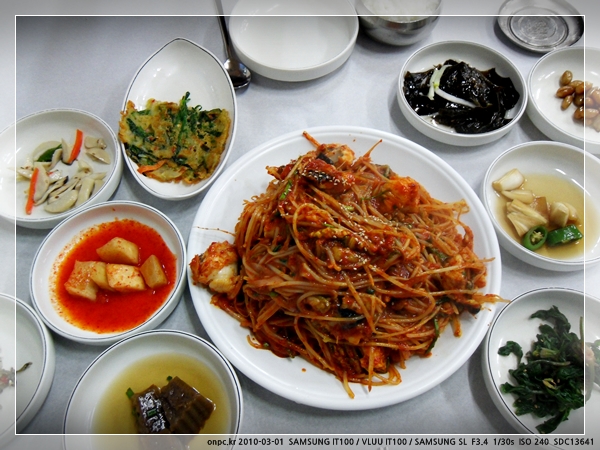 매운 아구찜 먹으로 아구찜 골목으로 가보자~ 부영 아구찜