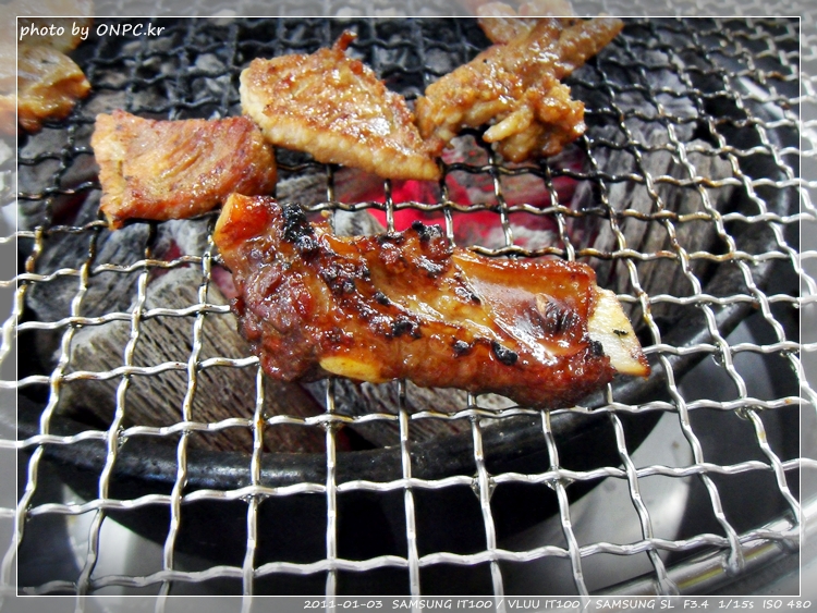 울산호계 - 갈비와 삼겹살을 큰불판에서 먹어보자! 돈대박