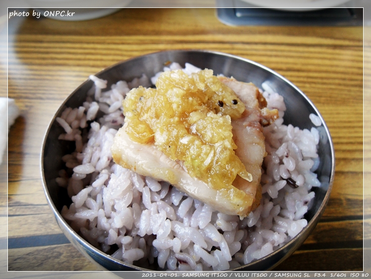 마늘보쌈을 점심특선으로 저렴하게 맛보자~