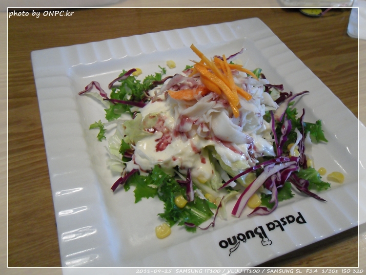 무료음료에 저렴한 파스타 맛보러가요.