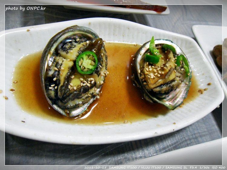 풀코스로 맛보는 전복요리 - 완도참전복