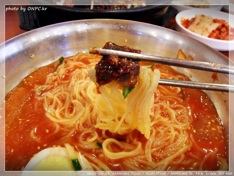 밀면과 갈비찜 먹으러 3대 서가밀면에 가봐요 - 서가밀면 입구 밀면과 갈비찜 먹으러 3대 서가밀면에 가봐요