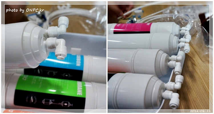 직수형(언더싱크) 정수기 셀프 설치 - 취급주의 마크가 새겨진 꽤 큰 박스에 겨져 도착한 워터피아 언더싱크정수기 직수형(언더싱크) 정수기 셀프 설치