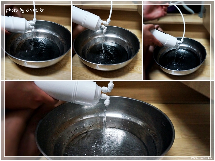 직수형(언더싱크) 정수기 셀프 설치 - 취급주의 마크가 새겨진 꽤 큰 박스에 겨져 도착한 워터피아 언더싱크정수기 직수형(언더싱크) 정수기 셀프 설치