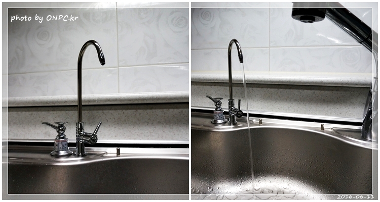 직수형(언더싱크) 정수기 셀프 설치 - 취급주의 마크가 새겨진 꽤 큰 박스에 겨져 도착한 워터피아 언더싱크정수기 직수형(언더싱크) 정수기 셀프 설치