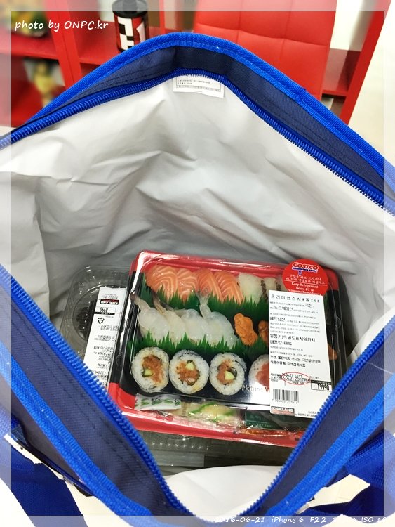 코스트코의 프리미엄스시 & 쇼핑백