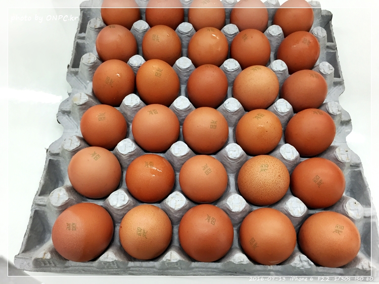 코스트코의 무항생제 구운란 - 구운란 1050G 30개. 가격은 5,990원 코스트코의 무항생제 구운란