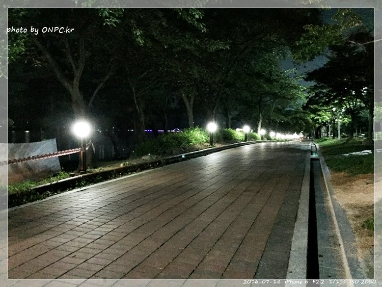 경주보문호 산책로