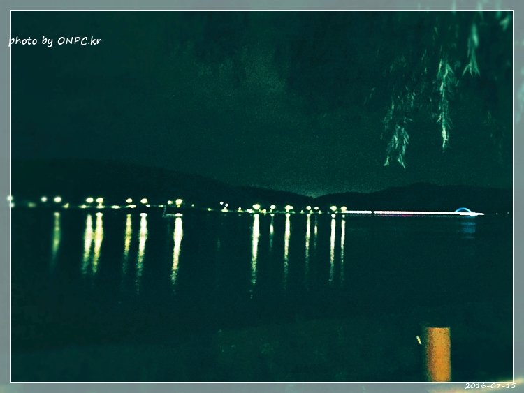 경주보문호 산책로