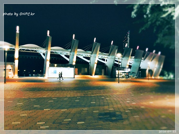 경주보문호 산책로