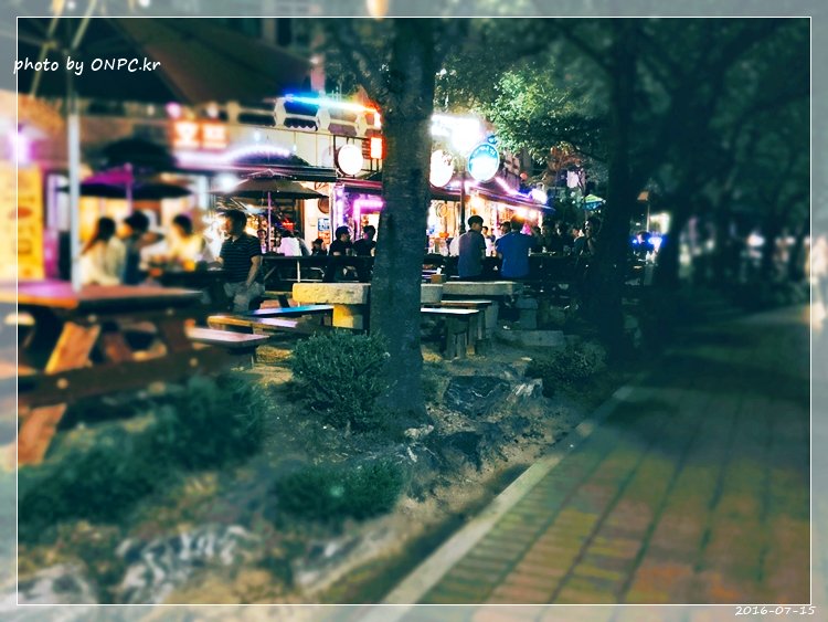 경주보문호 산책로