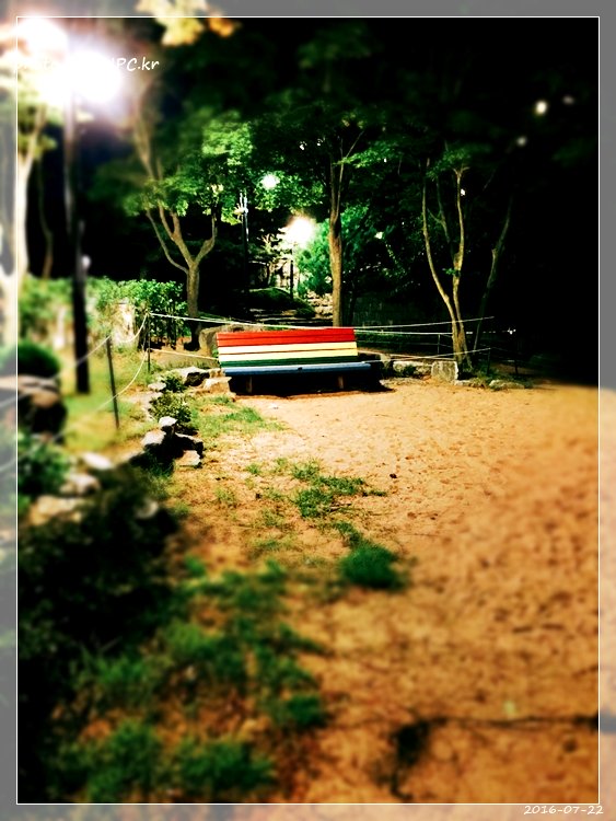 경주보문호 산책로