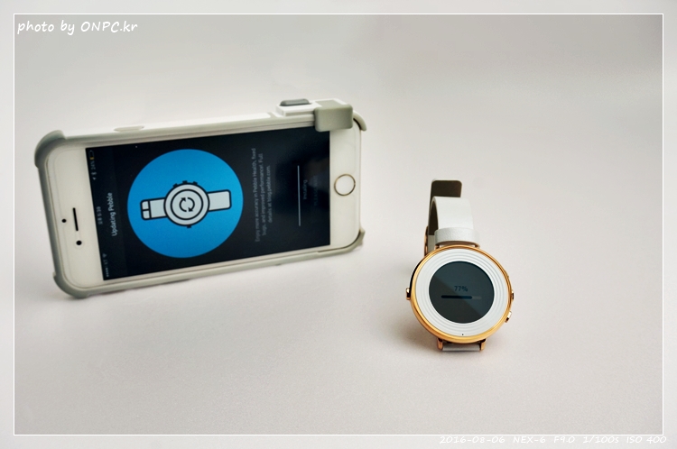 pebble 페블 타임 라운드 스마트워치 개봉기