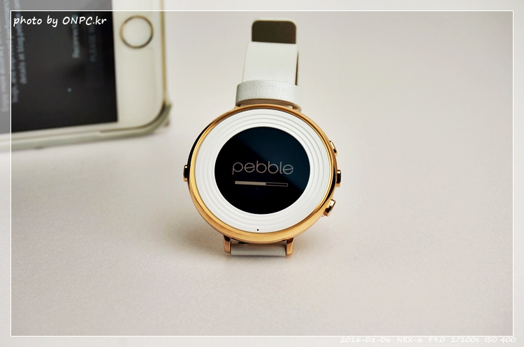pebble 페블 타임 라운드 스마트워치 개봉기