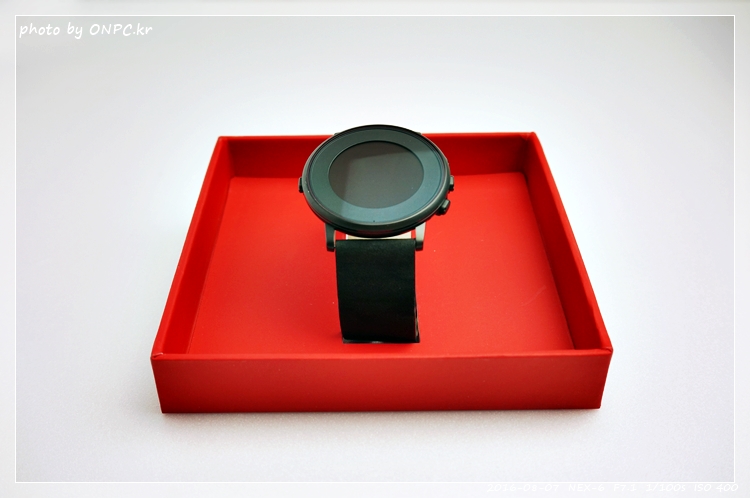 pebble 페블 타임 라운드 스마트워치 개봉기
