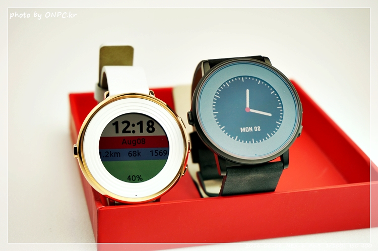pebble 페블 타임 라운드 스마트워치 개봉기
