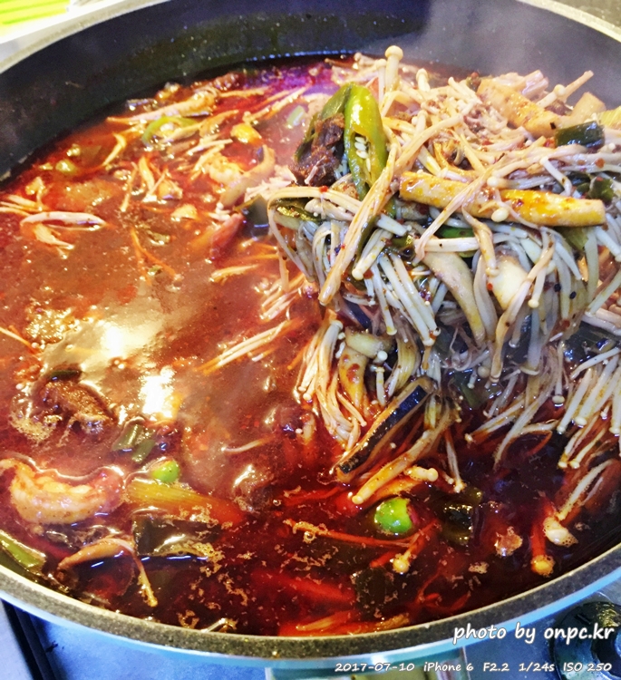 저탄수고지방 다이어트식단 탄수화물 없는 핵짬뽕 만들기도전