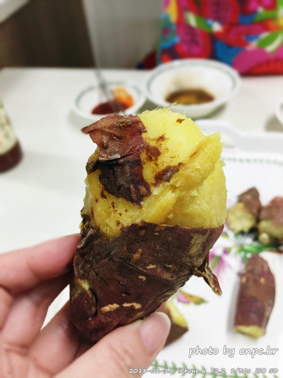 군고구마 따뜻하고 시원하게 두 가지로 맛본다 - 아이스 군고구마
