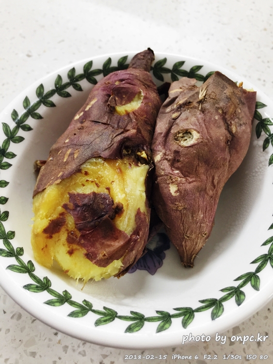 군고구마 따뜻하고 시원하게 두 가지로 맛본다 - 아이스 군고구마