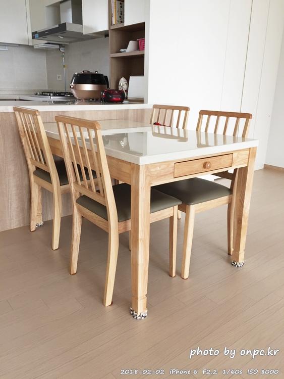 에넥스 4인용 대리석 식탁세트 구입! - 에넥스 프렌치 4인용 대리석 식탁세트!! 에넥스 4인용 대리석 식탁세트 구입!