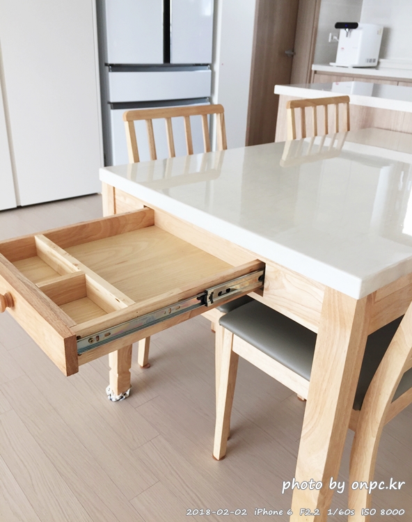 에넥스 4인용 대리석 식탁세트 구입! - 에넥스 프렌치 4인용 대리석 식탁세트!! 에넥스 4인용 대리석 식탁세트 구입!