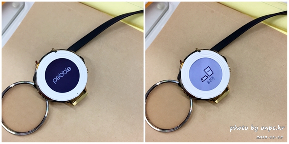 페블(pebble)타임 라운드 스마트워치 배터리 자가 교체와 장단점 - 벌써 2년 이라는 시간이 지났네요. 알리 스마트워치 배터리 자가수리