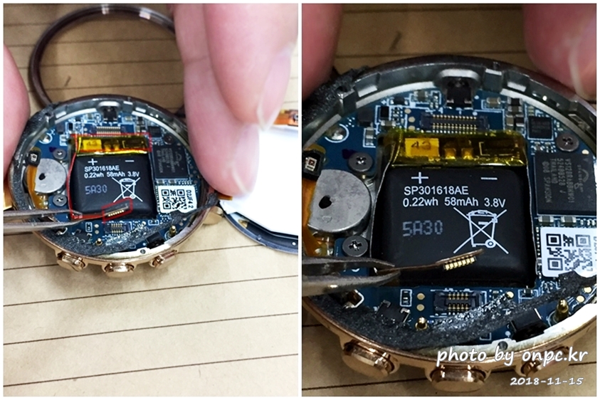 페블(pebble)타임 라운드 스마트워치 배터리 자가 교체와 장단점 - 벌써 2년 이라는 시간이 지났네요. 알리 스마트워치 배터리 자가수리