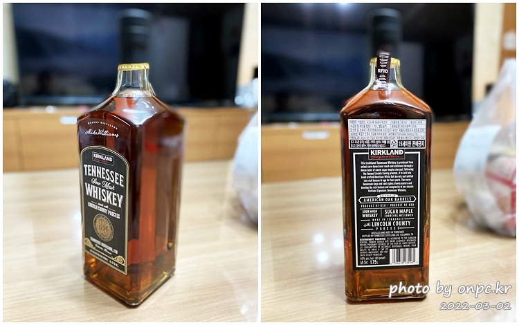 커클랜드 시그니춰 테네시 사워 매시 위스키