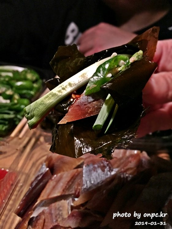 포항구룡포 겨울별미 청어 과메기