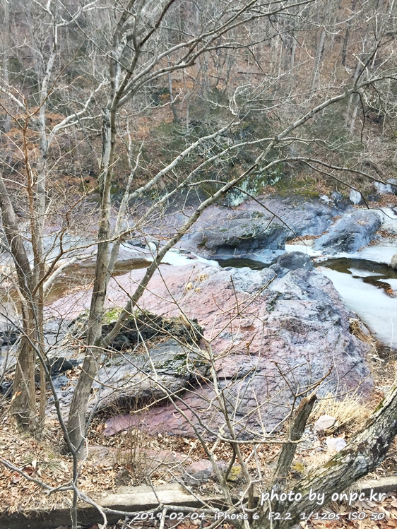 주왕산 겨울모습