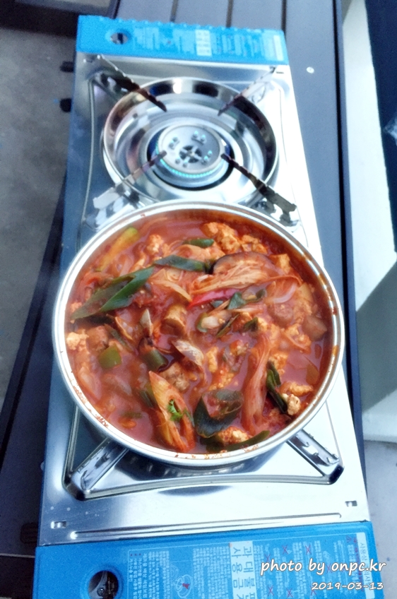 맥스 투버너 휴대용가스렌지 구입사용기