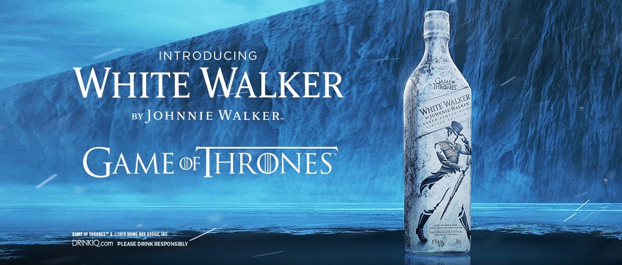 WHITE WALKER BY JOHNNIE WALKER. GAME OF THRONES