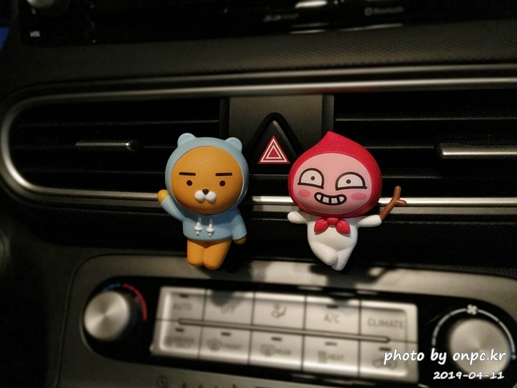 카카오프렌즈 차량용 방향제(Kakao Friends Auto Air Freshner)