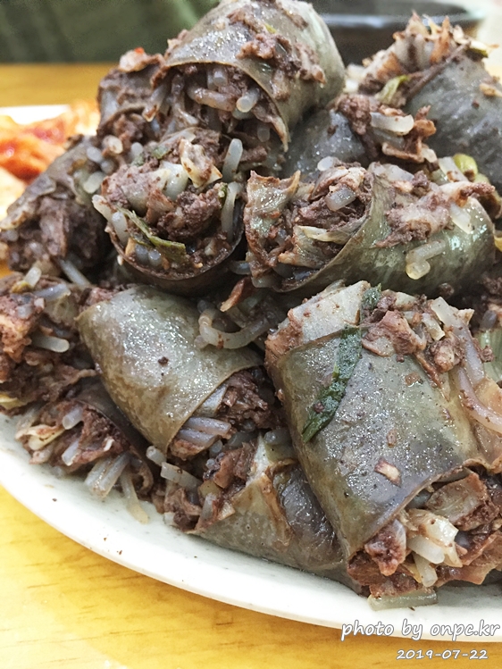 천안 충남집순대