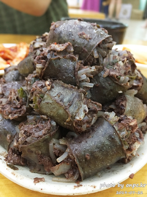 천안 충남집순대