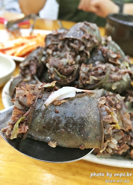 천안 충남집순대