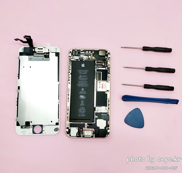 아이폰6 액정교체 자가수리