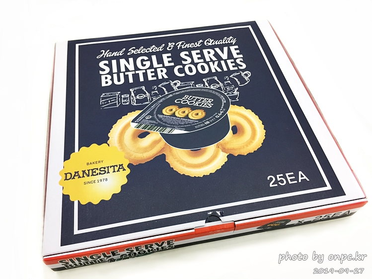 댄케이크 버터쿠키 싱글서브(DANCAKE BUTTER COOKIES SINGLE SERVE)