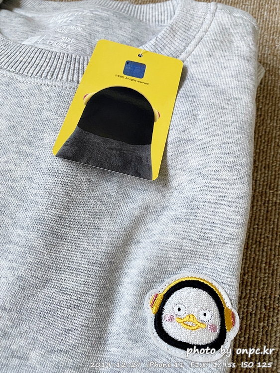 스파오펭수콜라보 티셔츠