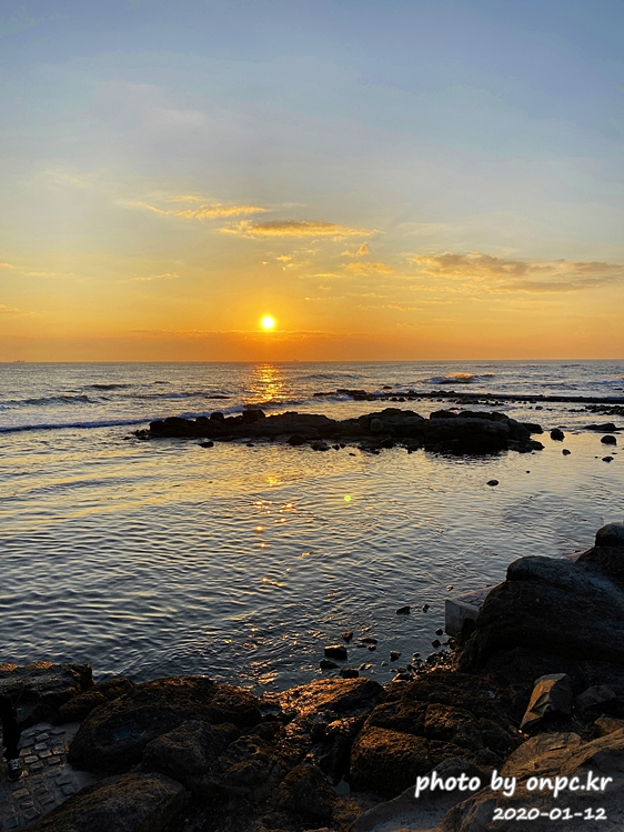 포항 호미곶 해맞이 일출