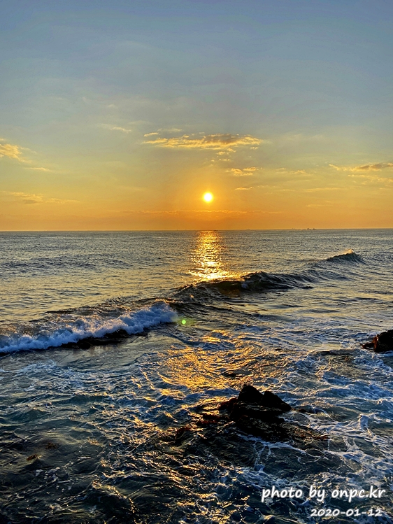 포항 호미곶 해맞이 일출