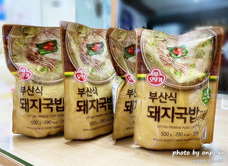 오뚜기 부산식 돼지국밥 곰탕(OTTOGI PREMIUM PORK BONE SOUP)
