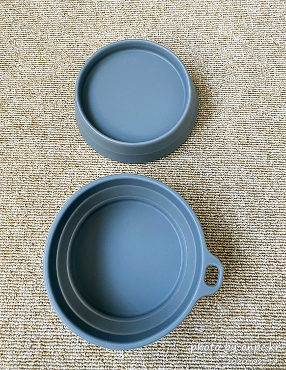 실리프 실리콘 접이식그릇