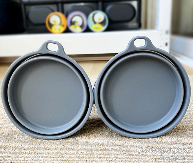 실리프 실리콘 접이식그릇