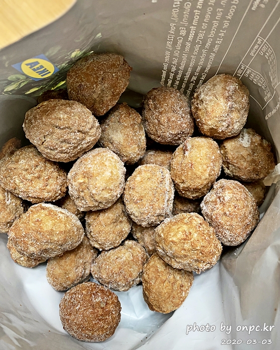 이케아 푸드코트 냉동미트볼