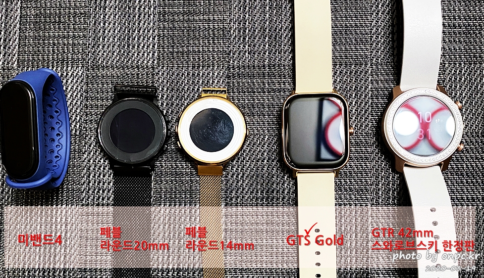 샤오미 Amazfit GTS Gold