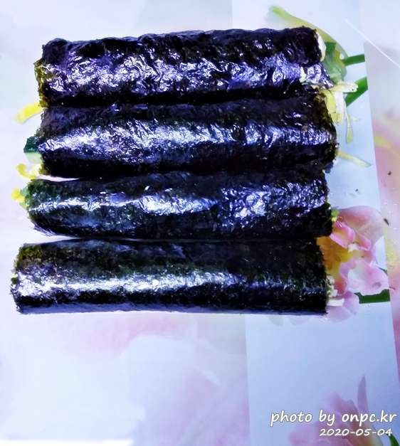 저탄수고지방(LCHF) 다이어트 식단의 계란 김밥과 삼겹 튀김, 코코넛 치킨 - 저탄수화물 고지방 식단의 영양섭취 비율 저탄수화물 고지방(LCHF) 밥없는 계란김밥