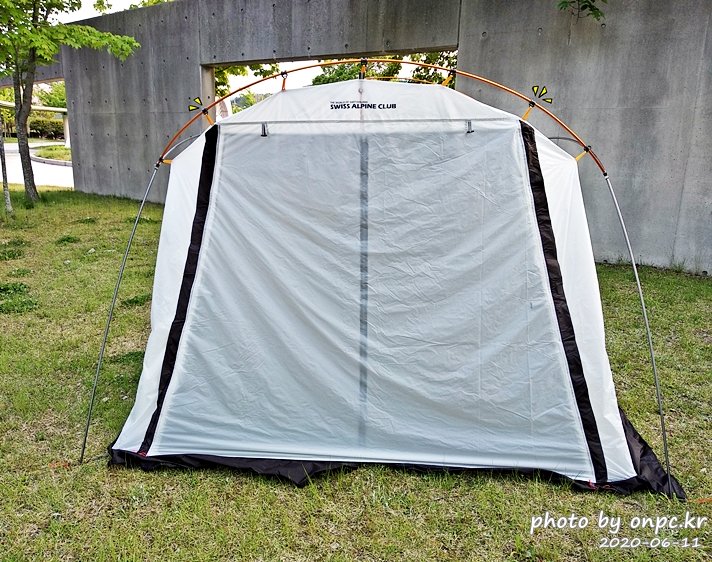 스위스알파인클럽 벨라쉘터 설치하기