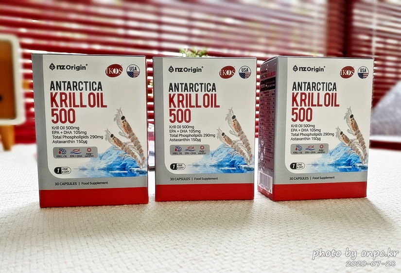 코스트코 엔젯오리진 남극크릴오일 500mg